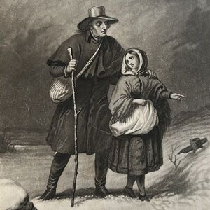 The Guide 5.75" x 8.5" Antique Engraving/Print